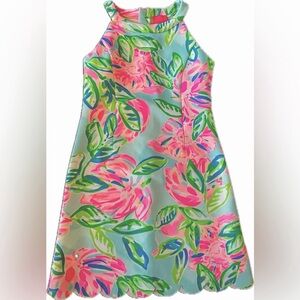 Lily Pulitzer Halter Neck Dress - Girls Size 10